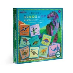Eeboo Shiny Dinosaur Memory And Matching Game