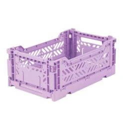 Small Folding Crate, Orchid