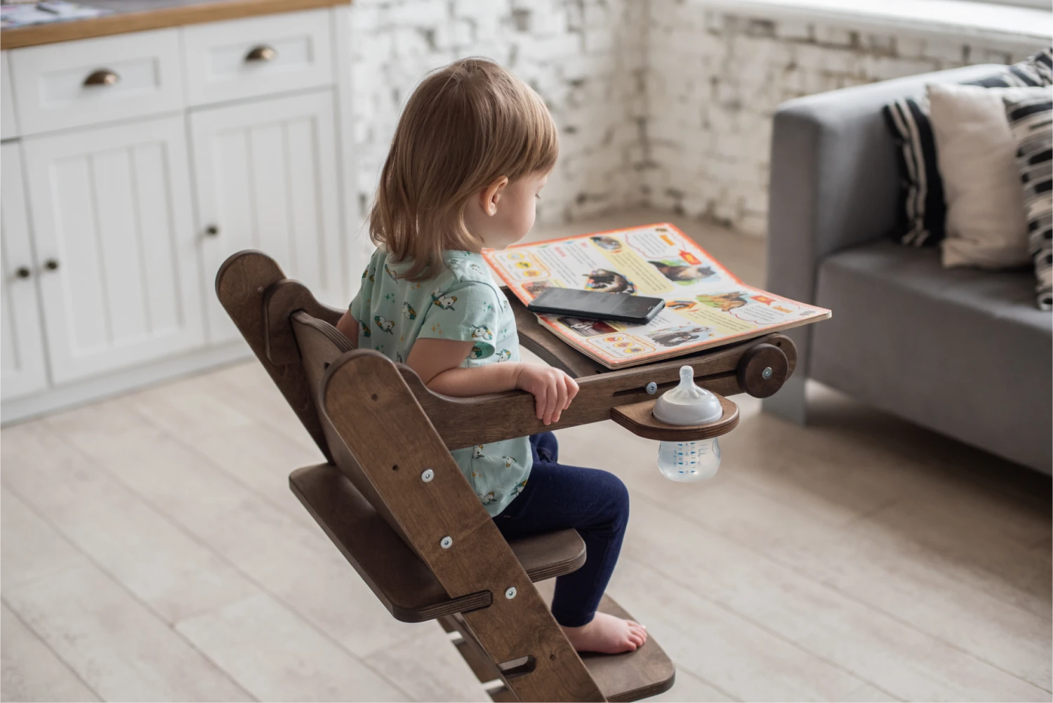 Growing Chair For Babies - Chocolate - Image 8