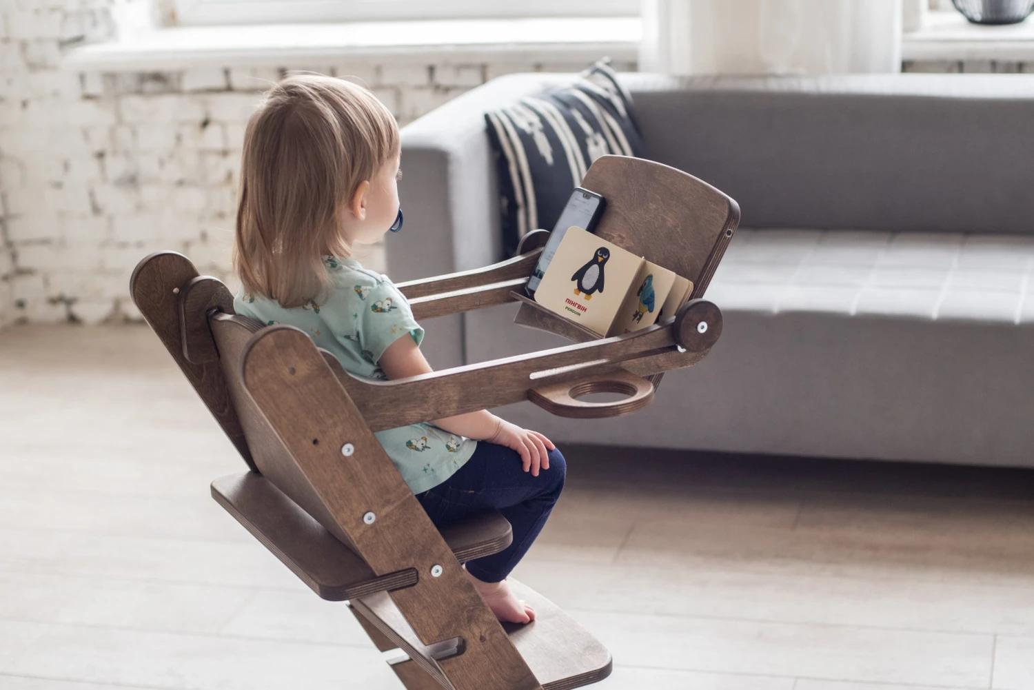 Growing Chair For Babies - Chocolate - Image 6