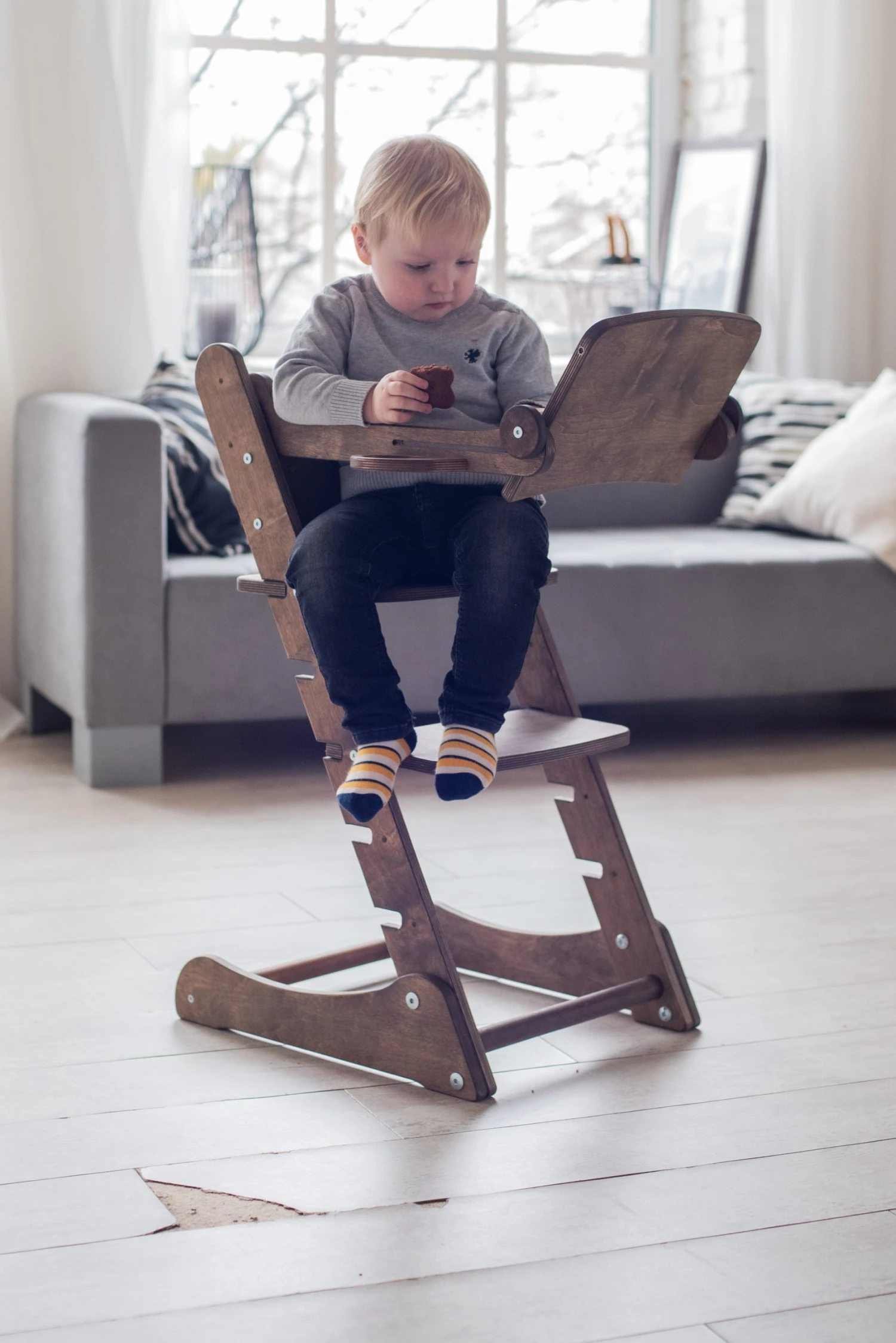 Growing Chair For Babies - Chocolate - Image 5