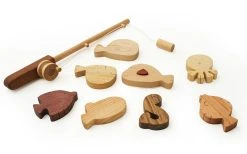 Wooden Fishing Play Set & Game